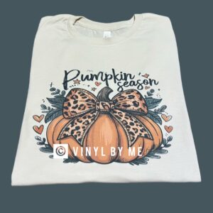 Pumpkin season Bella canvas tee