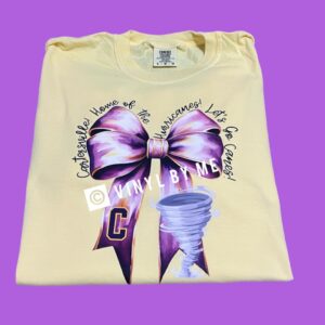 Let’s go Canes butter comfort color tee