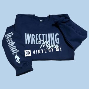 Navy wrestling Mama custom sweatshirt