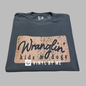 Comfort color Wranglin’ tee