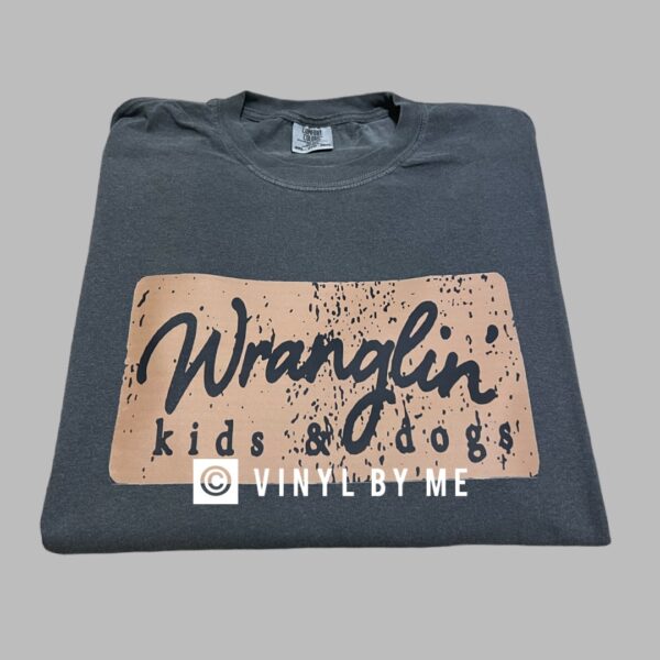 Comfort color Wranglin’ tee