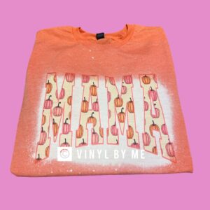 Orange pumpkin Mama tee
