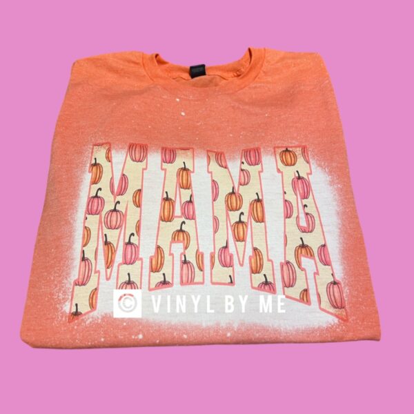 Orange pumpkin Mama tee