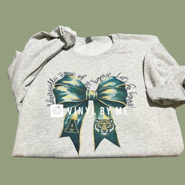 Let’s go tigers ash gray sweatshirt