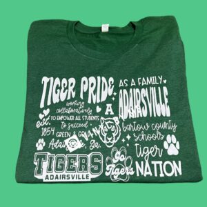 Tiger Pride Bella canvas tee