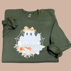 Floral veil Ghostie sweatshirt