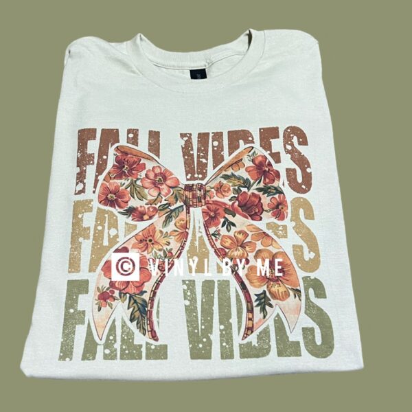 Bow Fall vibes tee