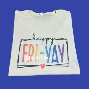 Cream Fri-yay tee
