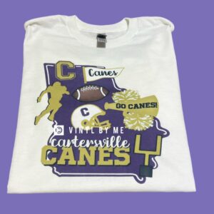 Canes state football tee