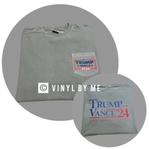 Comfort color Trump Vance pocket tee