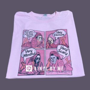 Pink very scary tee