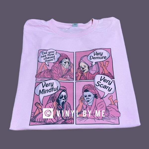 Pink very scary tee