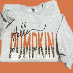 Ash hello pumpkin sweatshirt