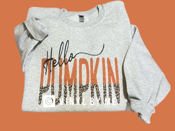 Ash hello pumpkin sweatshirt