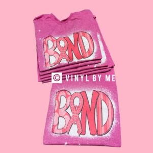Pink out Band tee