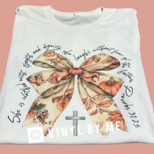 Pumpkin she is clothed on a Bella canvas tee!!