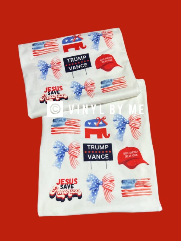 Comfort color Trump Vance tee