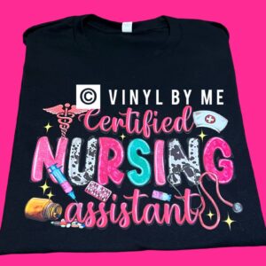 Black CNA tee