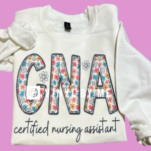 CNA white sweatshirt