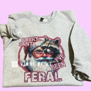 Feral Santa sweatshirt