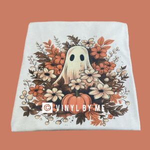 Pumpkin Ghostie Bella tee
