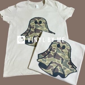 Camo ghost tee