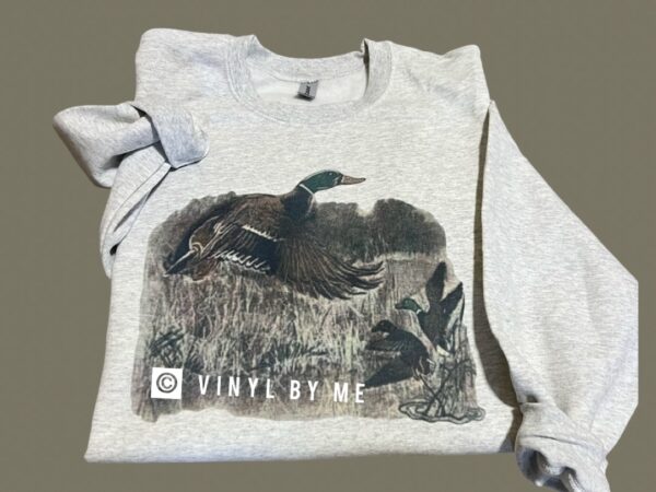 Camo duck sweatshirt
