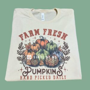 Cream Farm fresh tee