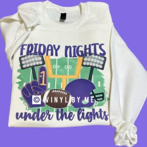 Friday night under the lights white sweatshirt