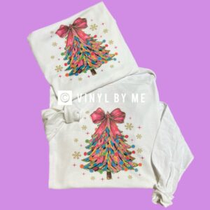 Longsleeve pink colorful tree