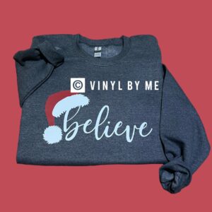 Dark gray believe sweatshirt