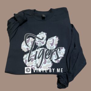 Camo Tigers longsleeve