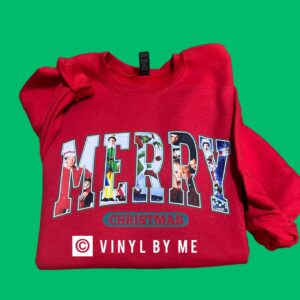 Red merry Christmas sweatshirt