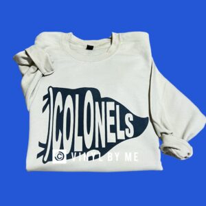 Tan Colonels flag sweatshirt