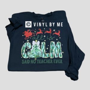 All is calm black longsleeve