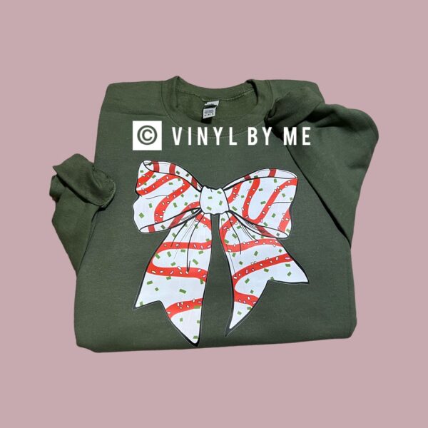 Cake bow sweatshirt