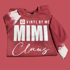 Red Mimi Claus sweatshirt
