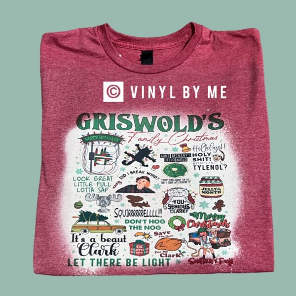Griswold’s red bleached tee