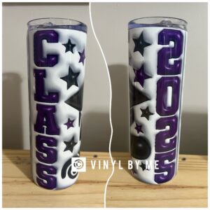 Class of 2025 purple 20oz