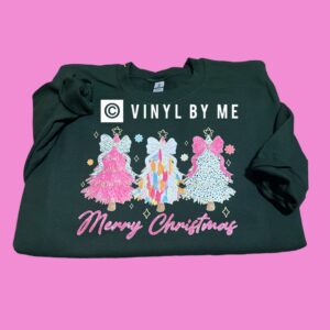 Green Merry Christmas sweatshirt