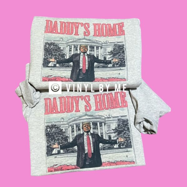 Pink version of Daddy’s home sweatshirt