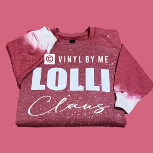 Lolli bleached sweatshirt