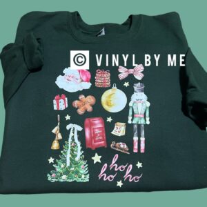 Dark green Letters to Santa sweatshirt