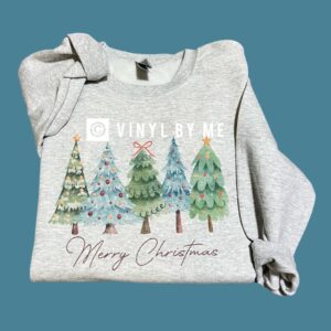 Ash 5 tree Merry Christmas sweatshirt