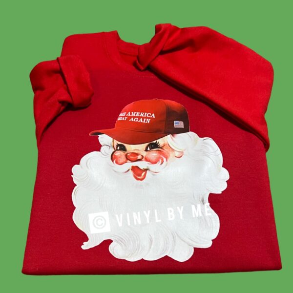 Make America great again santa sweatshirt