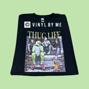 Thug life black Christmas tee