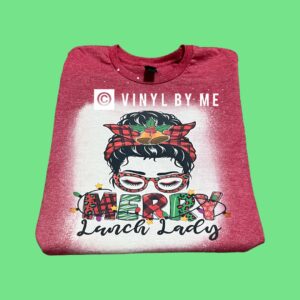 Merry lunch lady tee