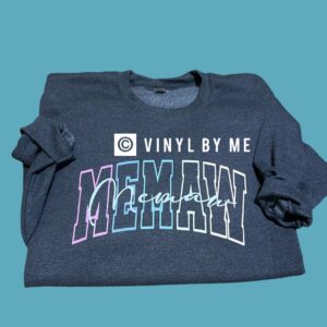 Gray Memaw sweatshirt