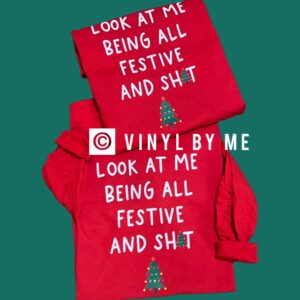 Look at me red longsleeve