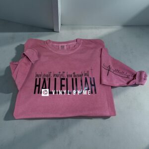 Hallelujah comfort color longsleeve!!
